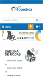 Mobile Screenshot of lojaortopedica.com.br
